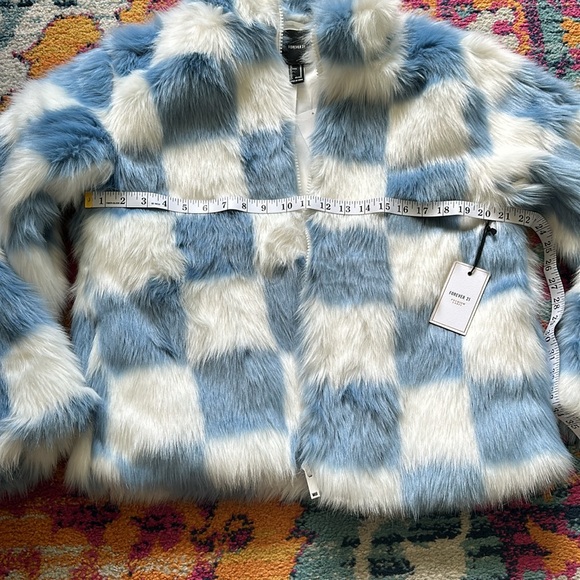 Premium Forever 21 Fuzzy Jacket - Picture 5 of 8